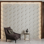 Гипсовая 3D Панель Aura варинант исполнения - 1 | Loft Concept в Омске