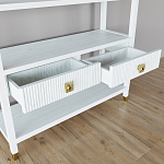 Стеллаж с двумя ящиками Elsa Dreams White варинант исполнения - 3 | Loft Concept в Омске