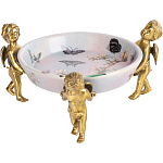 Блюдо фарфоровое Трио ангелов Joy варинант исполнения - 1 | Loft Concept в Омске