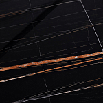 Стол журнальный круглый черный с полкой Inherence варинант исполнения - 4 | Loft Concept в Омске