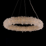 Люстра круглая с натуральным горным хрусталем Crystal Shimmer варинант исполнения - 2 | Loft Concept в Омске