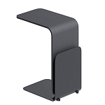 Stolik 90 Журнальный столик из шпона ясеня с чёрной эмалью варинант исполнения - 3 | Loft Concept в Омске