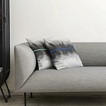 Чехол на подушку хлопковый Blake Boundaries Blue варинант исполнения - 5 | Loft Concept в Омске