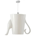 Подвесные светильники в виде белой посуды Flower Reversal варинант исполнения - 7 | Loft Concept в Омске