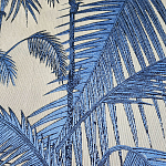 Мебельная ткань Вышивка синий принт 280 см T2-136 варинант исполнения - 2 | Loft Concept в Омске