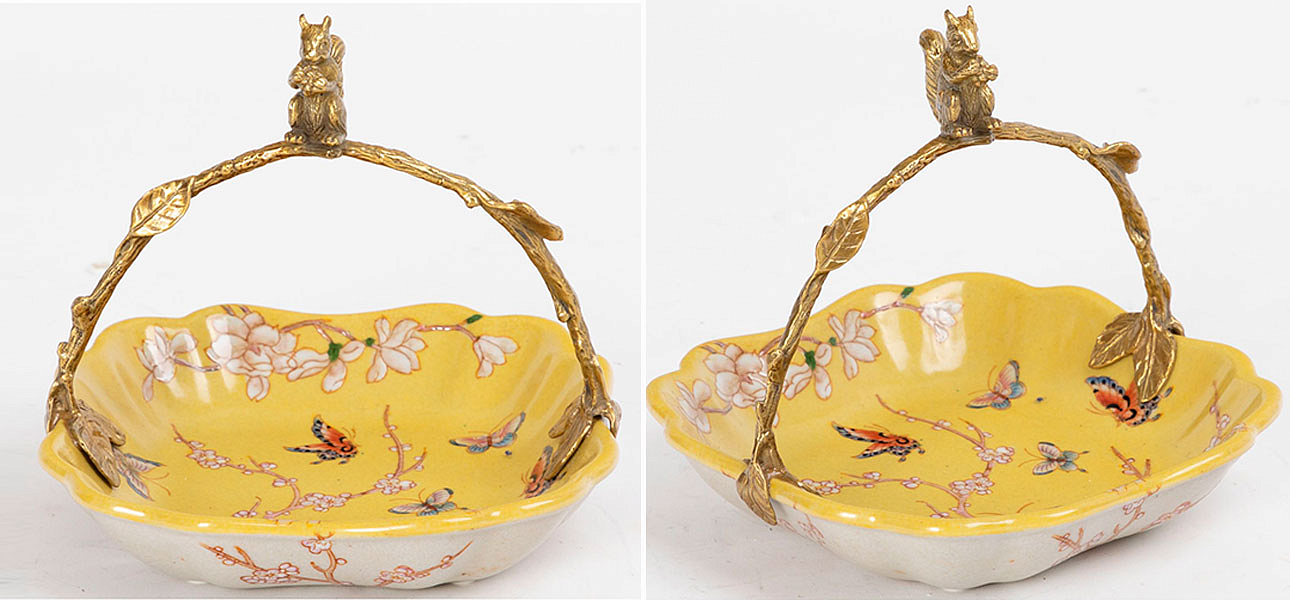 Пепельница желтая с белкой Squirrel - Loft-Concept в Омске