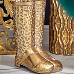 Ваза в форме сапог с рельефной текстурой и ручками Vase Boot варинант исполнения - 4 | Loft Concept в Омске