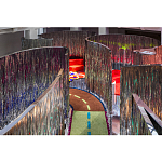 Дизайнерский ковер с изображением дороги Poltronova Autostrada Rug варинант исполнения - 13 | Loft Concept в Омске