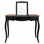 Трельяж из массива березы с подъемным зеркалом и 2-мя ящиками Vintage варинант исполнения - 1 | Loft Concept в Омске