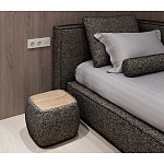 Столик прикроватный мягкий Soft Table from Chenille варинант исполнения - 6 | Loft Concept в Омске