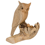 Статуэтка из дерева сова Animals of the World варинант исполнения - 1 | Loft Concept в Омске