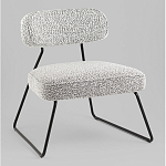 Кресло лаунж Kate букле серый варинант исполнения - 1 | Loft Concept в Омске