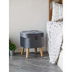 Пуф Leather with a snap варинант исполнения - 4 | Loft Concept в Омске