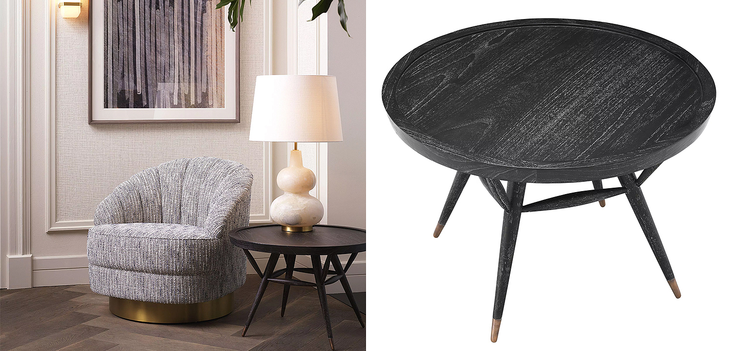 Приставной стол Eichholtz Side Table Phoenix Приставной стол Eichholtz Side Table Phoenix - Loft-Concept в Омске
