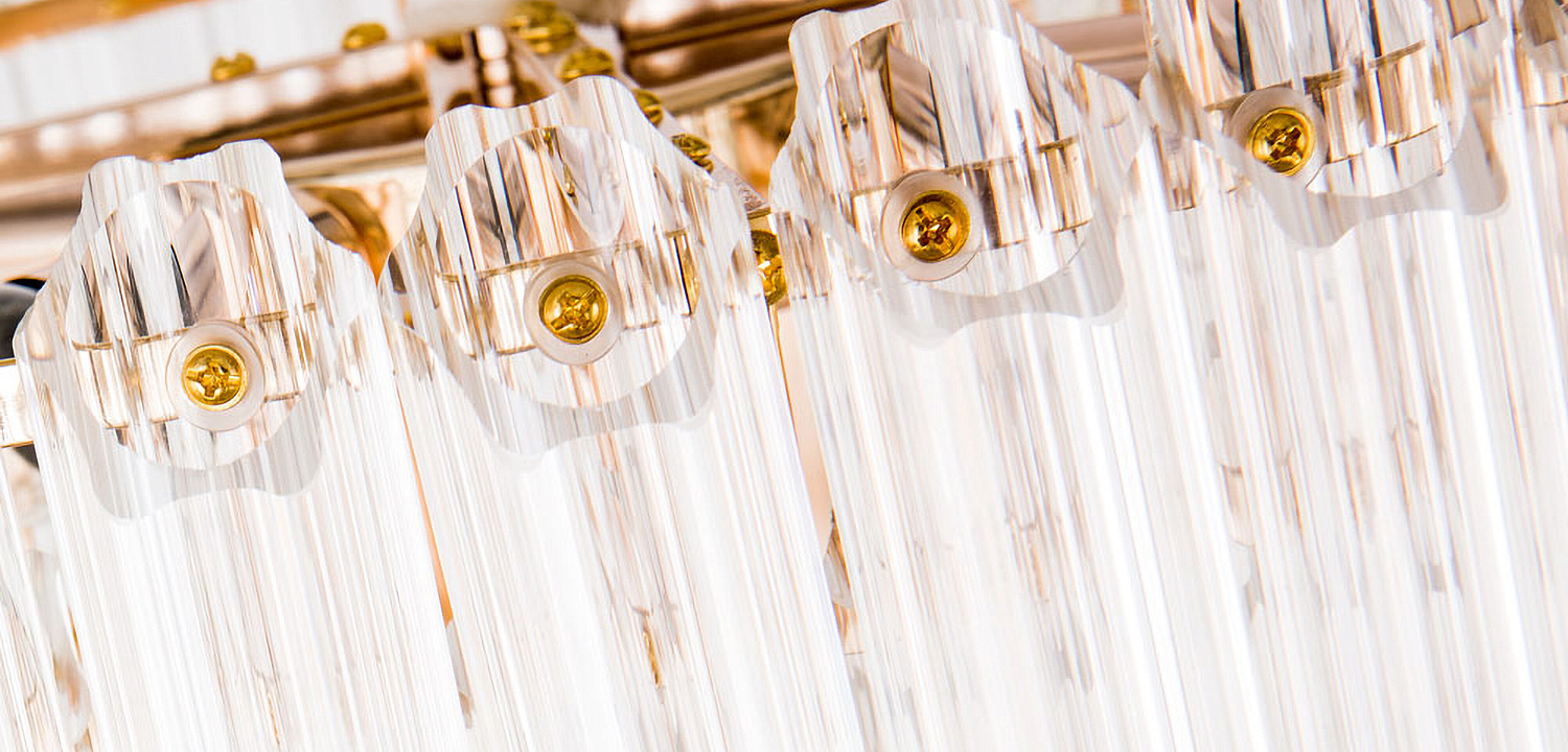 Люстра Hexagon Tube Light Crystal Chandelier Люстра Hexagon Tube Light Crystal Chandelier - Loft-Concept в Омске