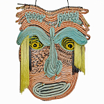 Арт-Объект из нитей Абстрактный портрет Joana Schneider  варинант исполнения - 2 | Loft Concept в Омске