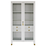 Дизайнерский шкаф витрина Elsa Dreams White с 4-мя ящиками варинант исполнения - 9 | Loft Concept в Омске