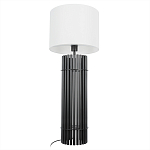 Настольная лампа с металлиеским черным трубчатым основанием Fulgurite варинант исполнения - 3 | Loft Concept в Омске