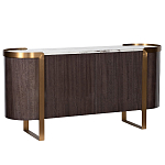 Комод  округлой формы с дверцами Chest of Precious Breed варинант исполнения - 2 | Loft Concept в Омске