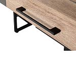 Стол рабочий в стиле лофт с ящиками и системой хранения Urban Style Space варинант исполнения - 4 | Loft Concept в Омске