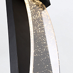 Настенный фонарь уличный прямоугольный черного цвета со стеклом с пузырьками Eurofase варинант исполнения - 4 | Loft Concept в Омске