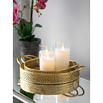 Поднос железный Gold Mesh варинант исполнения - 7 | Loft Concept в Омске