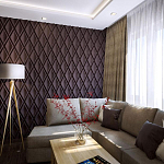 Гипсовая 3D Панель M-102 варинант исполнения - 1 | Loft Concept в Омске