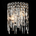 Бра с хрустальными подвесками прозрачного цвета Хром Ludivine Lighting варинант исполнения - 2 | Loft Concept в Омске