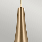 Подвесной светильник каплевидной формы с комбинированным плафоном из стали и белого матового стекла Kichler варинант исполнения - 12 | Loft Concept в Омске