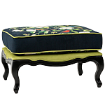 Банкетка из натурального бука с изображением птиц и цветов Blooming Birds варинант исполнения - 1 | Loft Concept в Омске