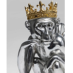 Статуэтка обезьяна в короне серебряная Golden Monkey варинант исполнения - 1 | Loft Concept в Омске