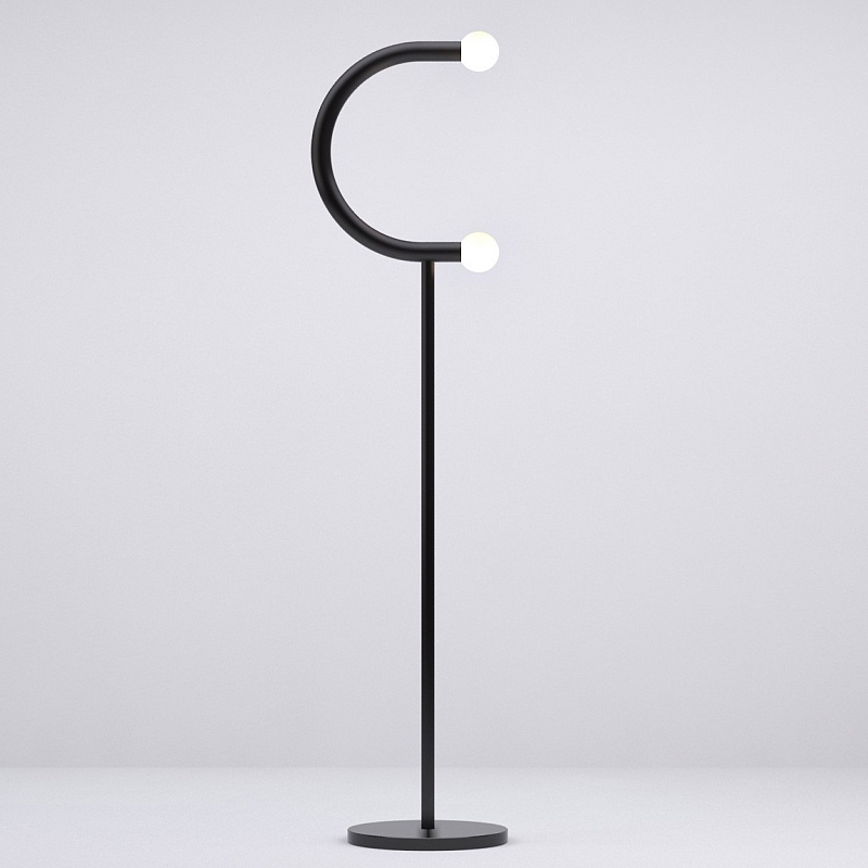 Торшер Bower Studios C Floor Lamp Черный в Омске | Loft Concept 