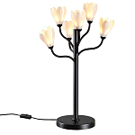 Настольная лампа с ветвями и белыми фарфоровыми цветами Floralis варинант исполнения - 3 | Loft Concept в Омске