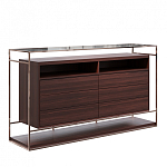 Дизайнерский комод в металлическом каркасе Valerian варинант исполнения - 1 | Loft Concept в Омске