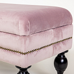 Мягкая банкетка с зоной для хранения Casket Dusty Rose варинант исполнения - 4 | Loft Concept в Омске