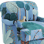 Дизайнерское классической формы на колесиках Trumann Armchair варинант исполнения - 3 | Loft Concept в Омске