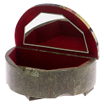 Шкатулка с зеркалом из натуральных камней Stone Casket варинант исполнения - 3 | Loft Concept в Омске