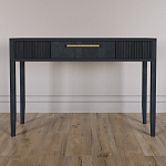 Элегантная Консоль Primo с выдвижным ящиком Черный дуб варинант исполнения - 1 | Loft Concept в Омске