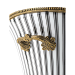 Кашпо Black white stripe варинант исполнения - 5 | Loft Concept в Омске