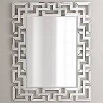 Зеркало прямоугольное в зеркальной раме Intersection варинант исполнения - 1 | Loft Concept в Омске