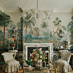 Обои ручная роспись River Scenes of Bengal Kolkata варинант исполнения - 4 | Loft Concept в Омске