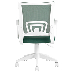 Офисное кресло с основанием из белого пластика Desk chairs Green варинант исполнения - 4 | Loft Concept в Омске