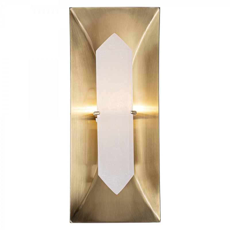 Бра HALCYON Rectangle Sconce Латунь в Омске | Loft Concept 