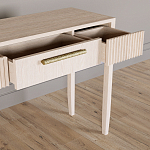 Элегантная Консоль Primo с выдвижным ящиком Светлый дуб варинант исполнения - 4 | Loft Concept в Омске