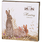 Тарелка закусочная из фарфора с изображением лисы Hunting Porcelain Collection варинант исполнения - 2 | Loft Concept в Омске