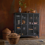 Корзина с крышкой из плетеного ротанга Jumaane Wicker Basket варинант исполнения - 4 | Loft Concept в Омске