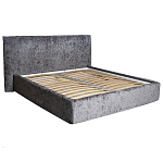 Кровать двуспальная серая с подъемным механизмом  Selecting the Best варинант исполнения - 1 | Loft Concept в Омске