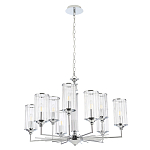 Люстра с 9-ю цилиндрическими стеклянными плафонами Jeanette варинант исполнения - 7 | Loft Concept в Омске