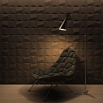 Гипсовая 3D Панель M-26 варинант исполнения - 2 | Loft Concept в Омске