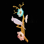 Бра с цветочным декором и птичкой Miscellaneous herbs варинант исполнения - 1 | Loft Concept в Омске